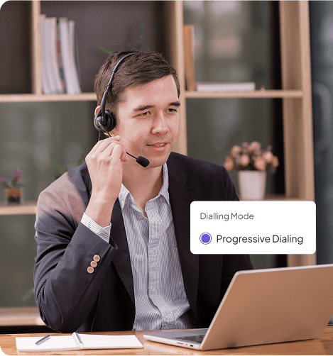 Prefer the Progressive Dialing Mode to Communicate Rapidly